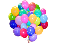 Конфетти/гелиевые шары